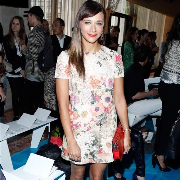 Tory Burch Kaley Floral Tweed Dress Sz 6 - Picture 9 of 9